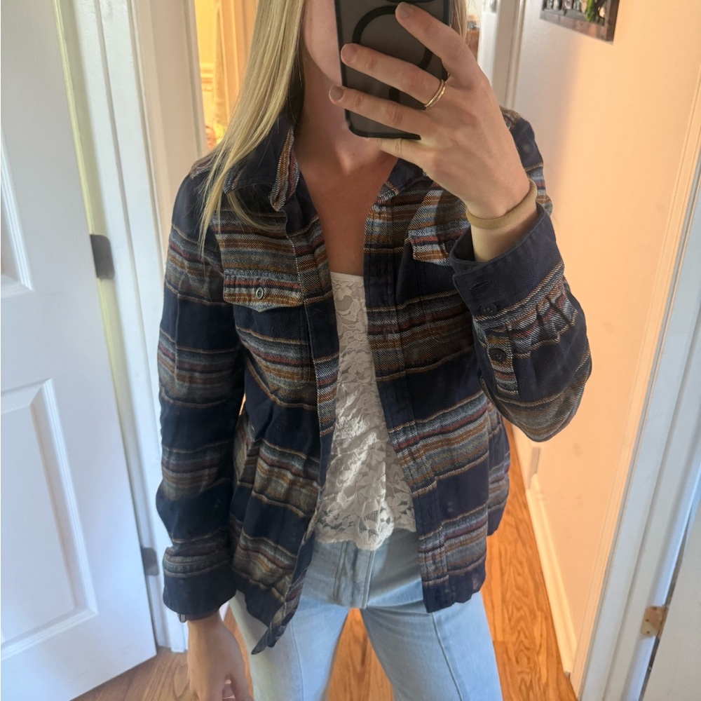 Striped Patagonia Flannel
